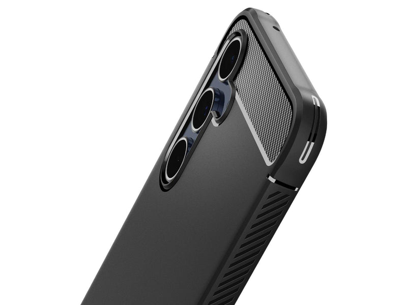 Spigen Rugged Armor - matte black - Samsung Galaxy A55