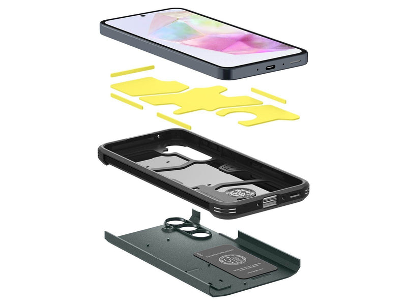 Spigen Tough Armor - abyss green - Samsung Galaxy A35