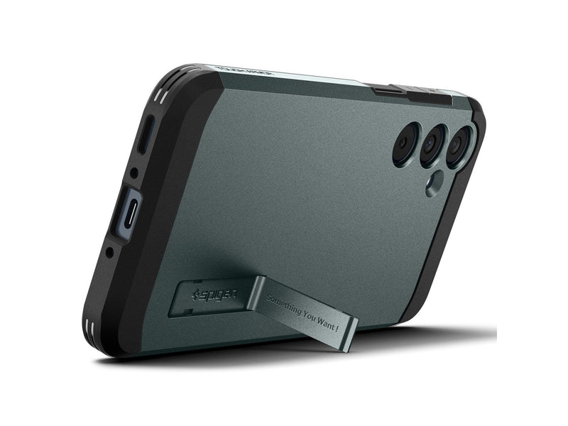 Spigen Tough Armor - abyss green - Samsung Galaxy A35