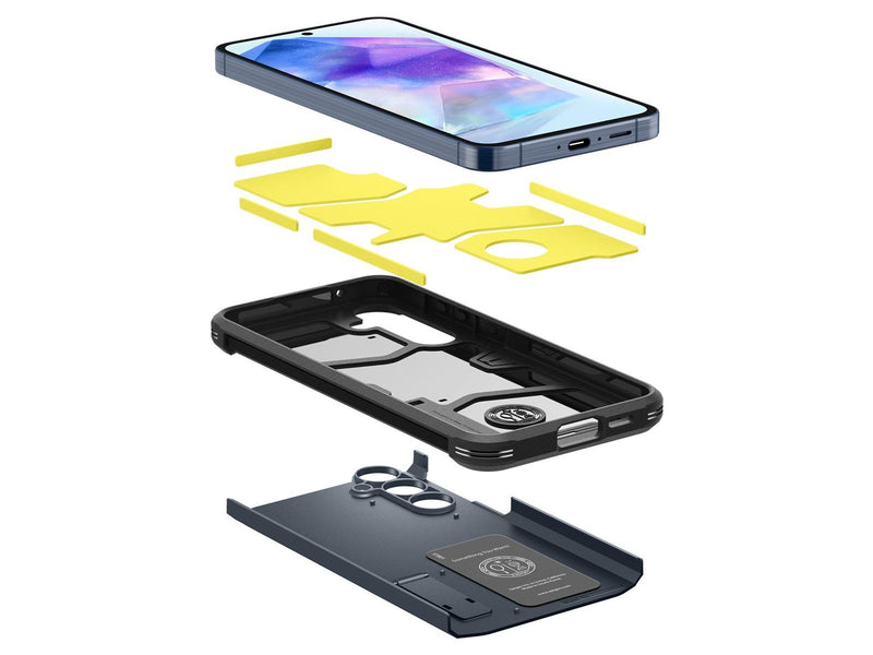 Spigen Tough Armor - metal slate - Samsung Galaxy A55