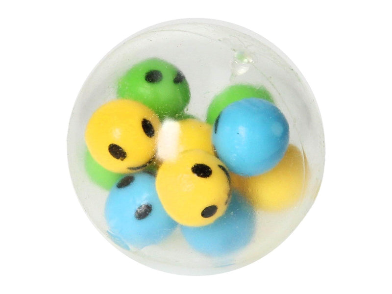Toi-Toys Fun Squeeze Ball Filled with Smiley Face Balls (Assorted)