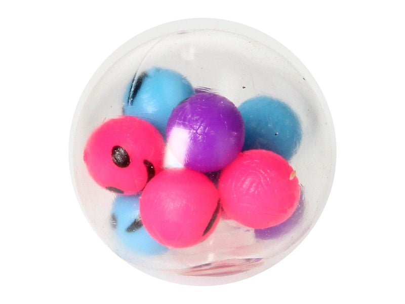 Toi-Toys Fun Squeeze Ball Filled with Smiley Face Balls (Assorted)