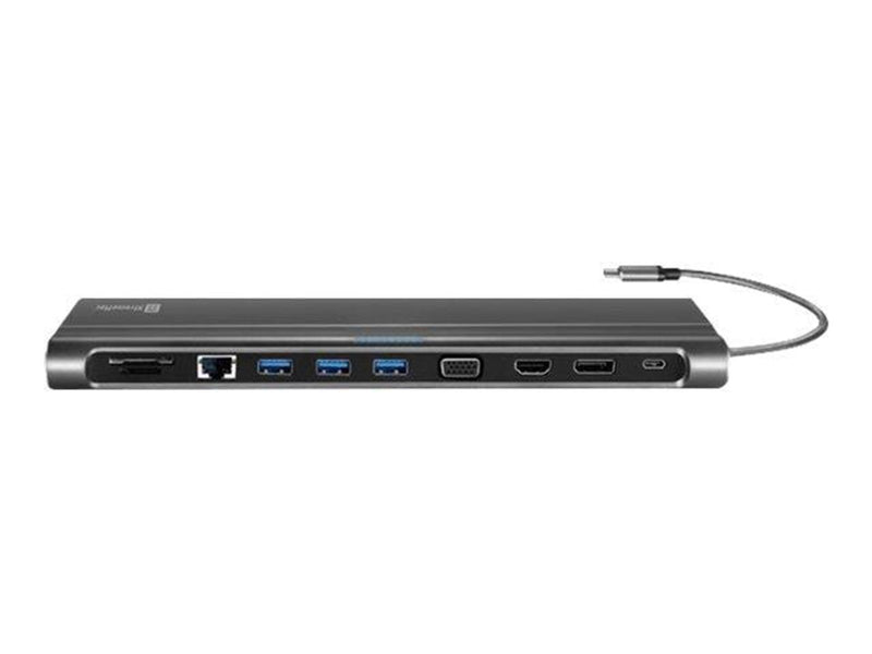 XtremeMac XWH-CDH-13 - docking station - USB-C - VGA HDMI DP - GigE