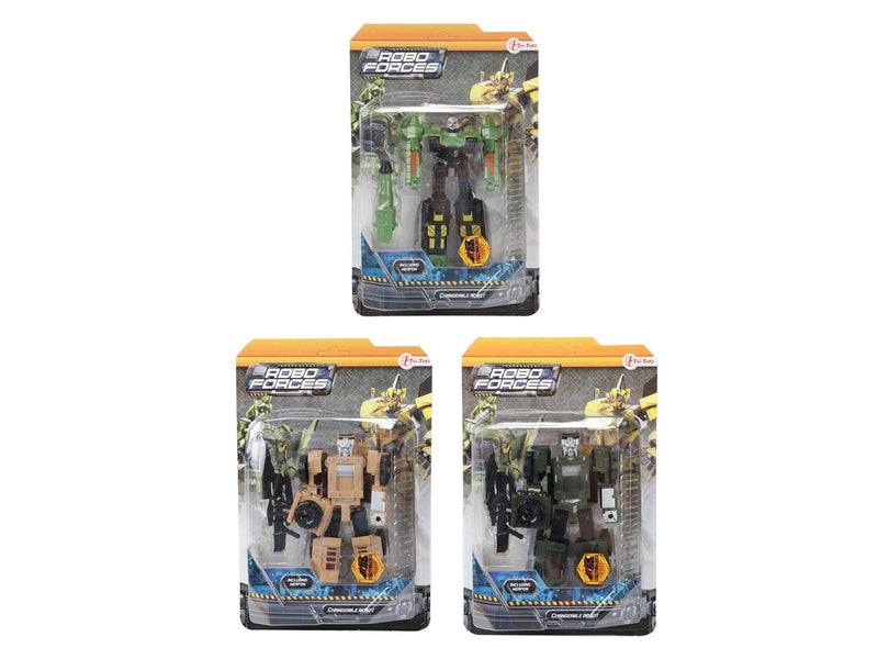 Roboforces Transform Robot/Armoured Vehicle (Assorted)
