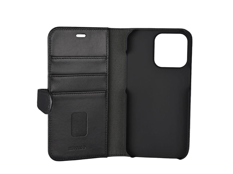 Buffalo Wallet Case Black - iPhone 13 Pro