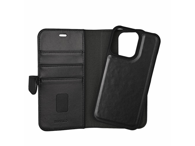Buffalo Wallet Case Black - iPhone 13 Pro