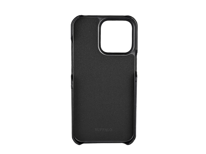 Buffalo Phone Case Leather Black - iPhone 13 Pro