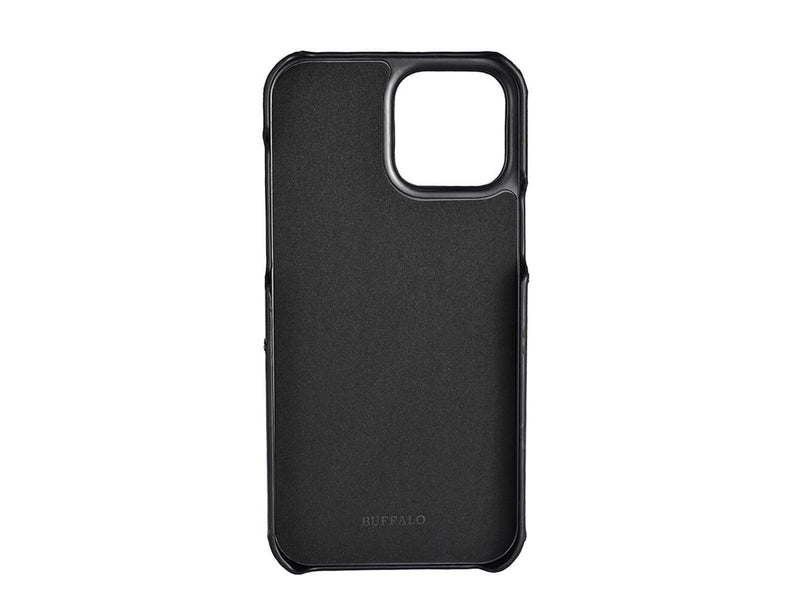 Buffalo Phone Case Leather Black - iPhone 13 Pro Max