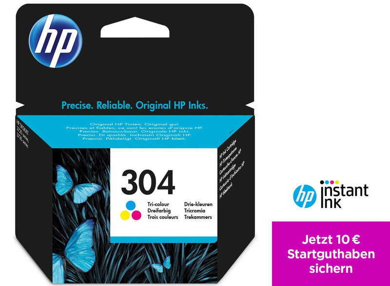 HP Original 304 Druckerpatrone - cyan, magenta, gelb (N9K05AE)