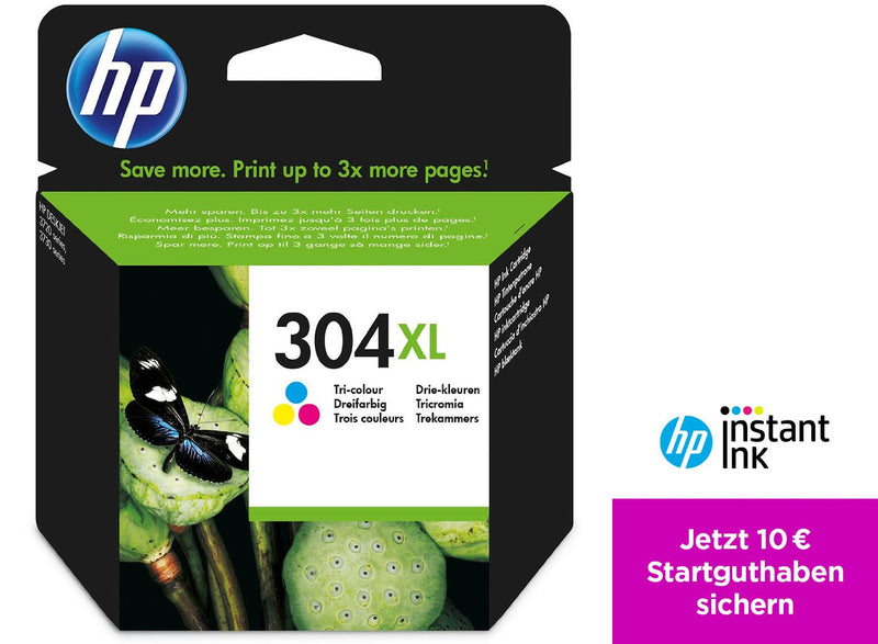 HP Original 304XL Druckerpatrone cyan, magenta, gelb (N9K07AE)