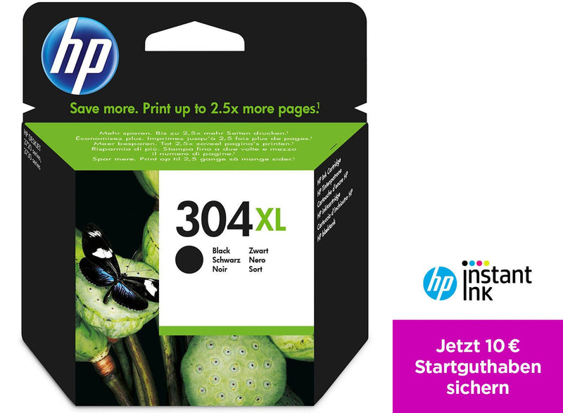 HP Original 304XL Druckerpatrone - schwarz (N9K08AE)