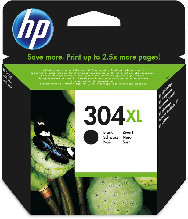 HP Original 304XL Druckerpatrone - schwarz (N9K08AE)