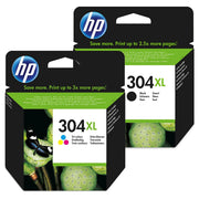 HP Original 304XL Druckerpatronen - Multipack (N9K08AE+N9K07A)