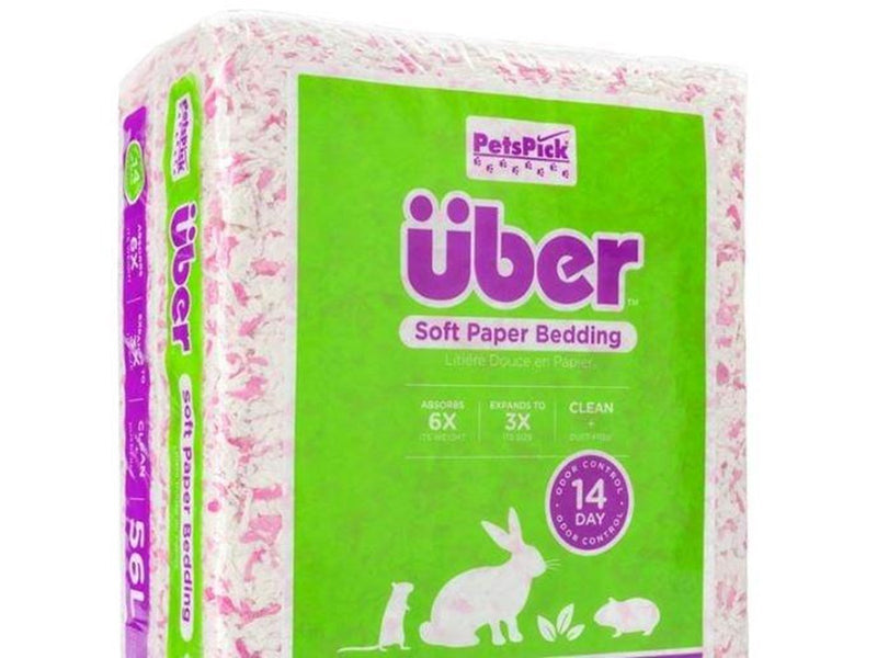 Über Papierstreu 36L Pink/Weiß