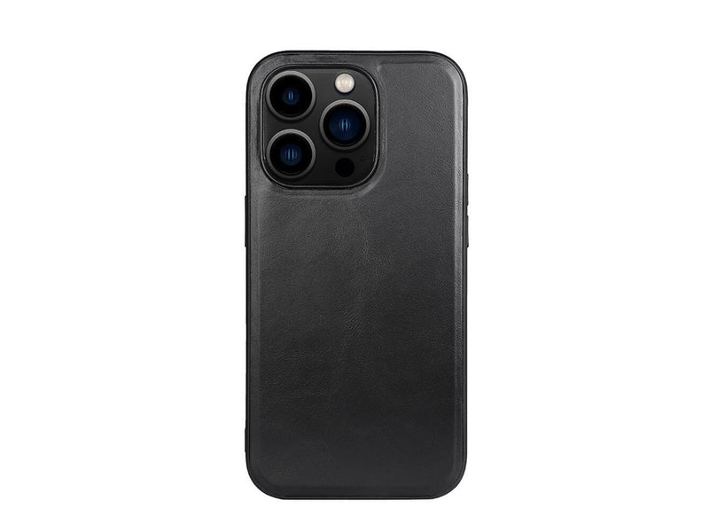 Buffalo Phone Case Leather MagSeries Black - iPhone 14 Pro