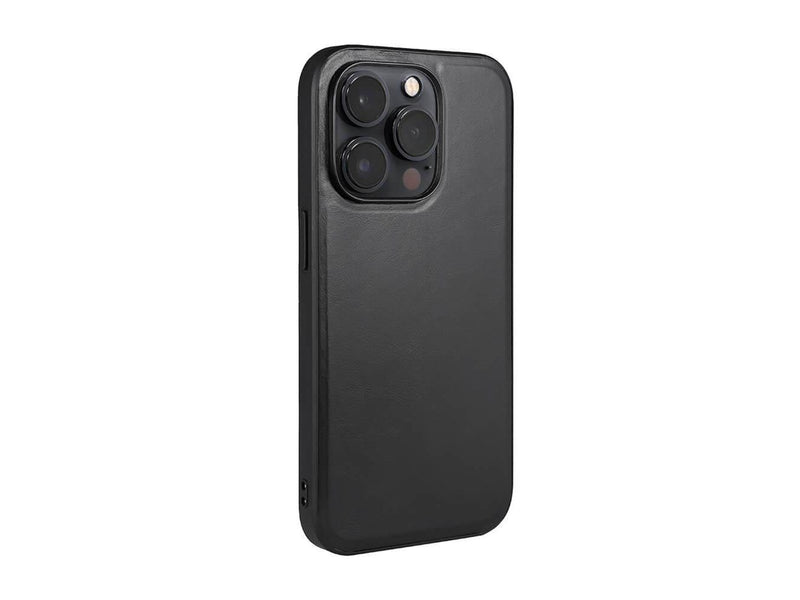 Buffalo Phone Case Leather MagSeries Black - iPhone 14 Pro