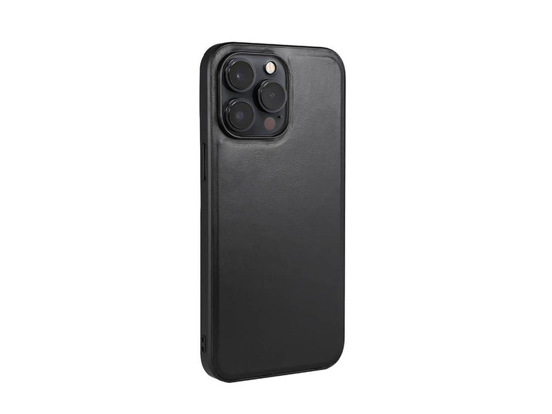 Buffalo Phone Case Leather MagSeries Black - iPhone 14 Pro Max