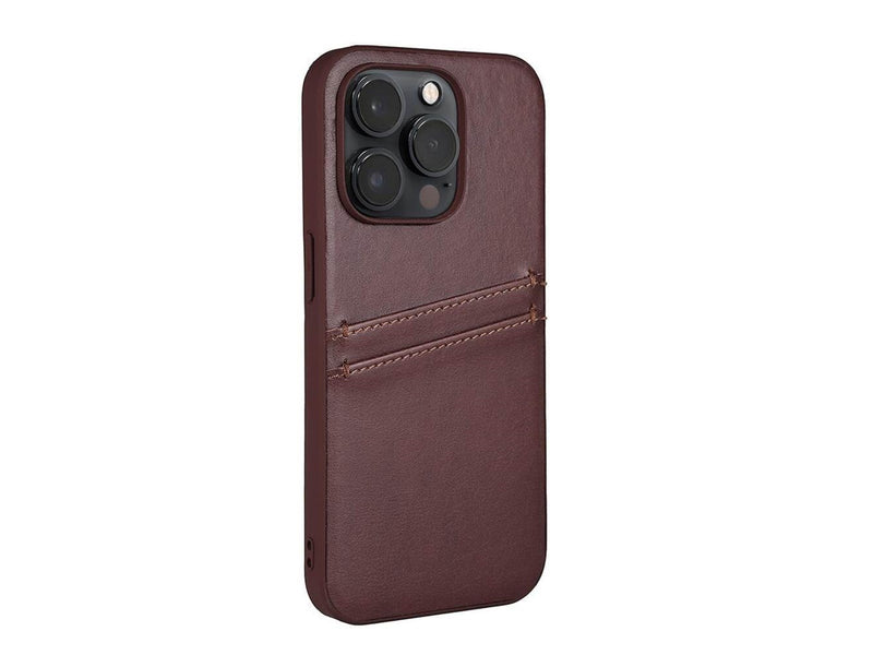 Buffalo Phone Case PU Brown - iPhone 14 Pro