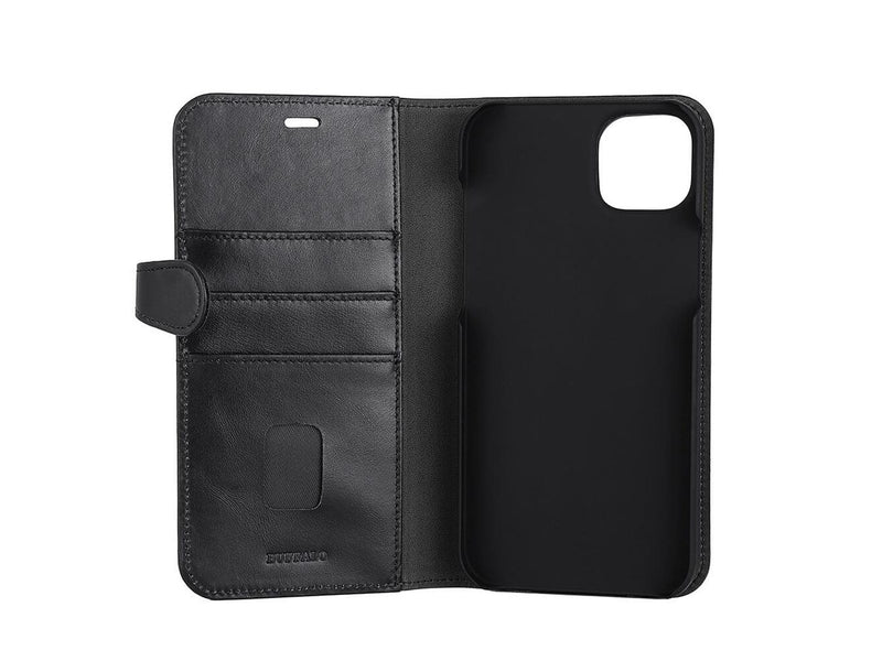 Buffalo Wallet Case 2-i-1 3 Card Black - iPhone 14 Plus