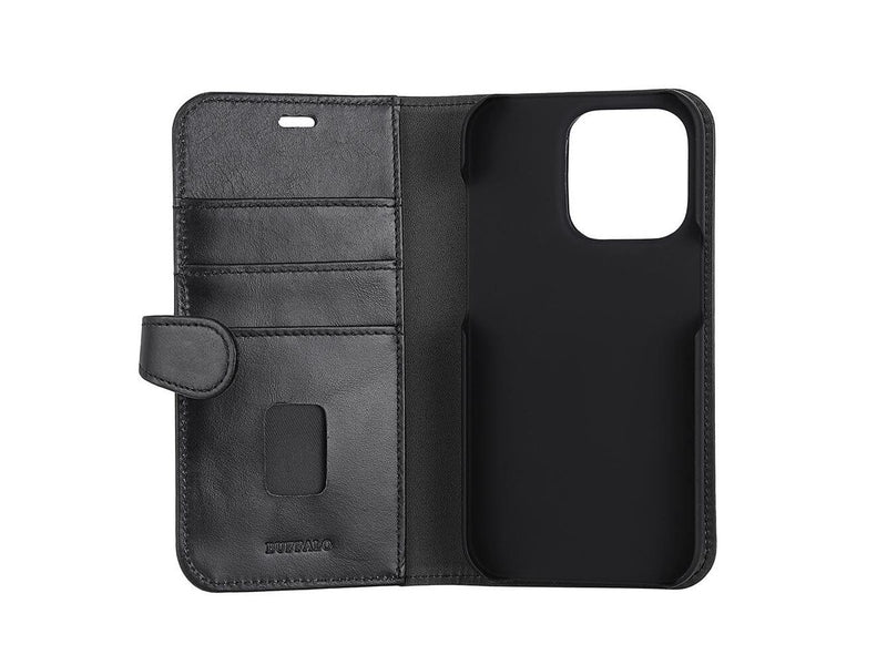 Buffalo Wallet Case Black - iPhone 14 Pro