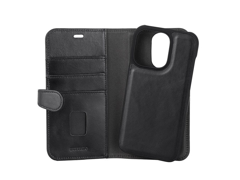 Buffalo Wallet Case Black - iPhone 14 Pro
