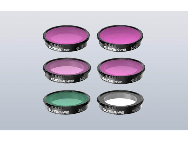 Sunnylife Set of 6 filters MCUV+CPL+ND4+ND8+ND16+ND32 Sunnyl