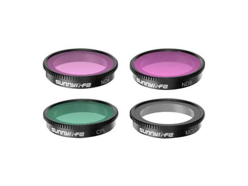 Sunnylife Set of 4 filters MCUV+CPL+ND4+ND8  for Insta360 GO 3/2