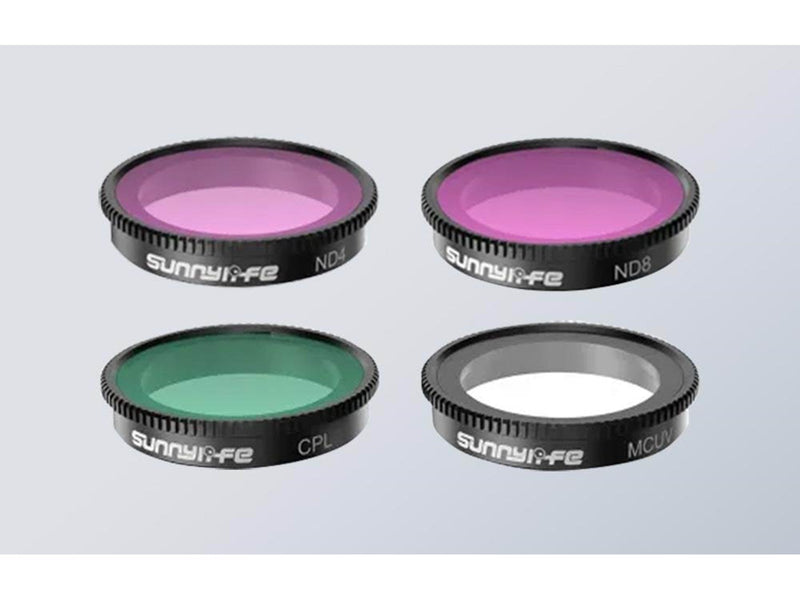 Sunnylife Set of 4 filters MCUV+CPL+ND4+ND8  for Insta360 GO 3/2