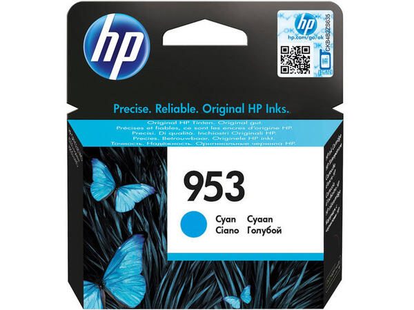HP Original 953 Druckerpatrone - cyan (F6U12AE)