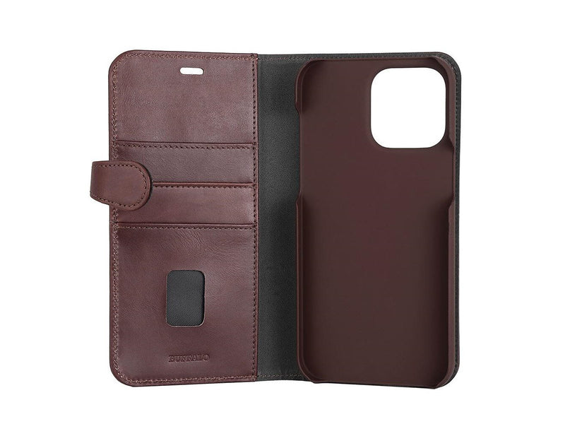 Buffalo Wallet Case Brown - iPhone 14 Pro Max