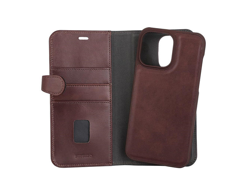 Buffalo Wallet Case Brown - iPhone 14 Pro Max