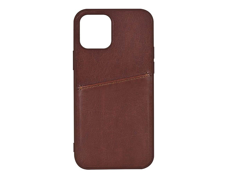 Buffalo Phone Case PU 1 Card iPhone 13 Mini Brown