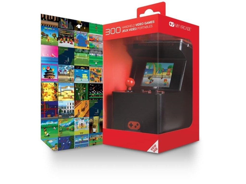 My Arcade Portable Retro Machine X 16-Bit Mini Arcade Cabinet (Includes 300 Built In Games)