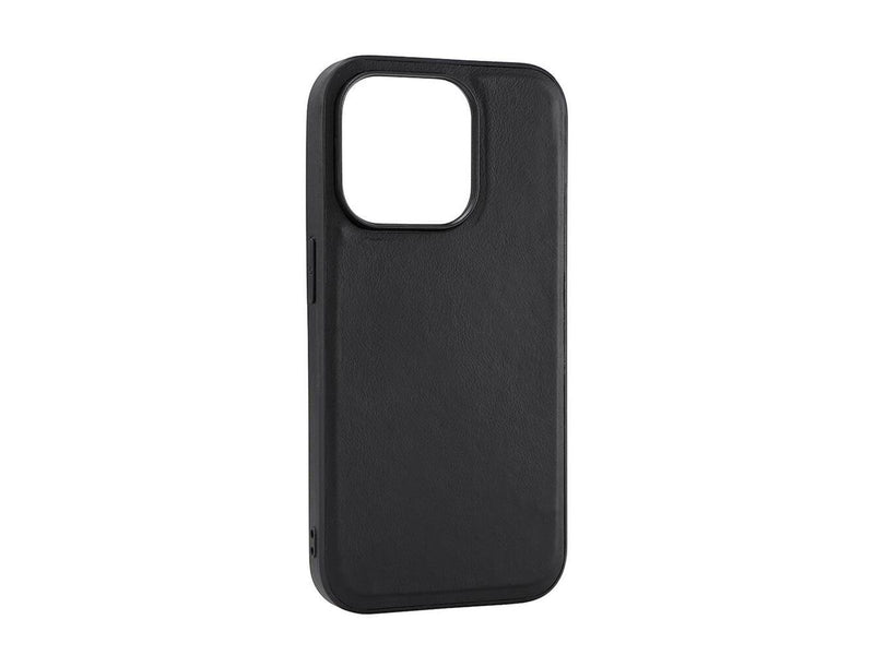 Buffalo Phone Case Leather Magseries Black - iPhone 15 Pro