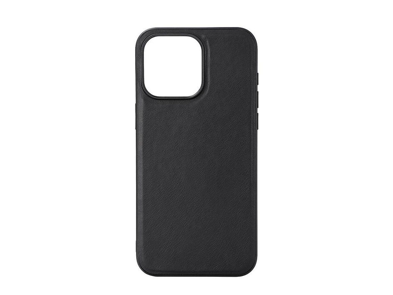 Buffalo Phone Case Leather Magseries Black - iPhone 15 Pro Max