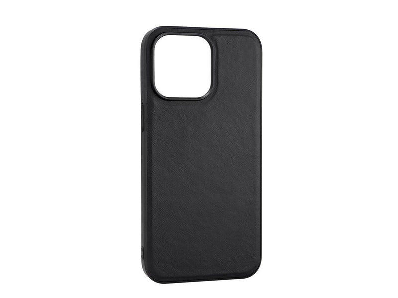 Buffalo Phone Case Leather Magseries Black - iPhone 15 Pro Max