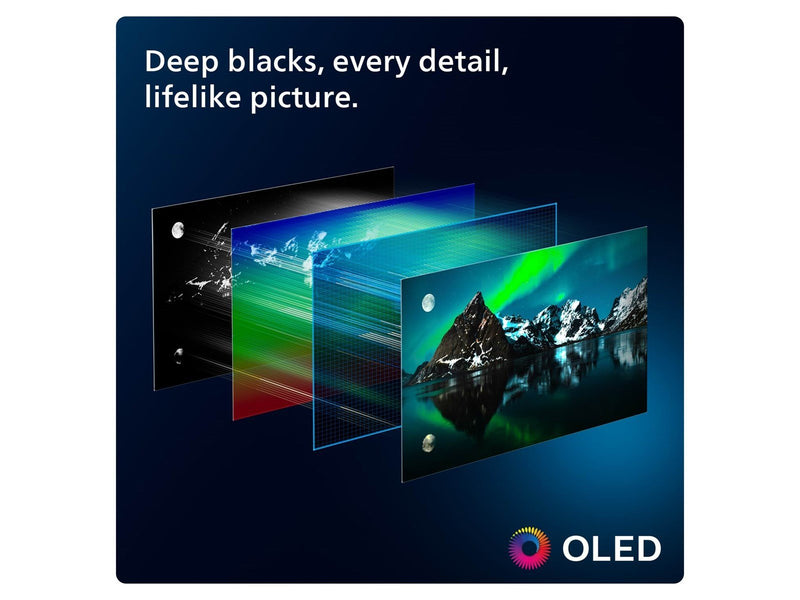 Philips 42" Flachbild TV OLED 4K 42OLED809/12 Ambilight