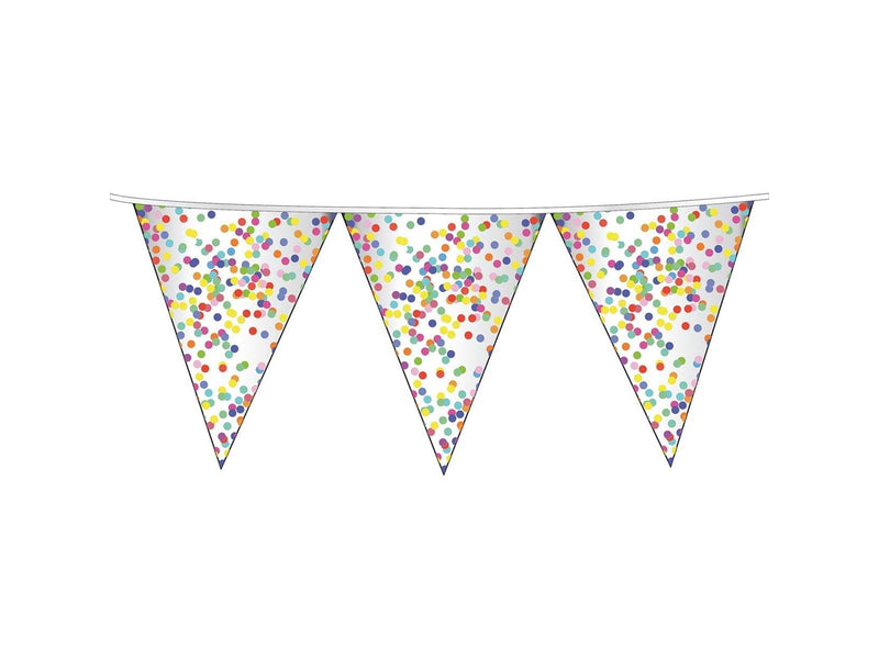 Haza Witbaard Confetti bunting 6mtr.