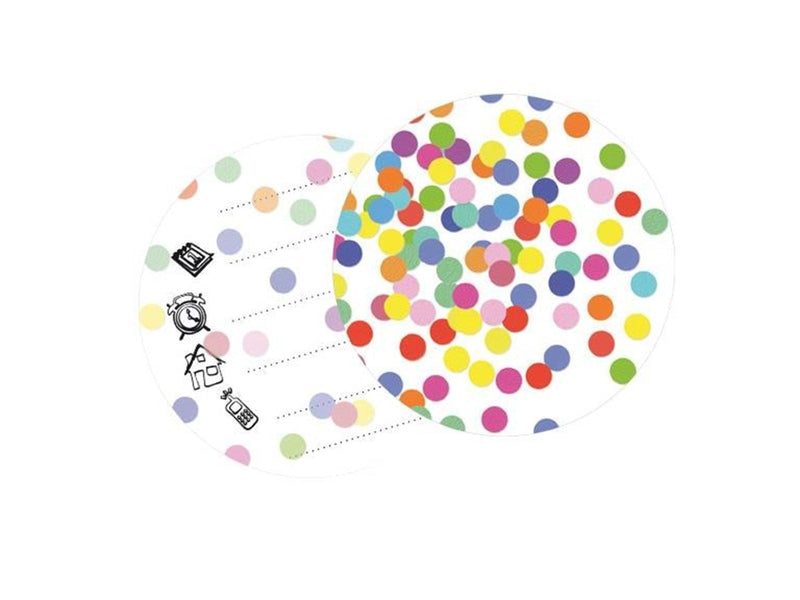 Haza Witbaard Invitations Confetti 6 pcs.