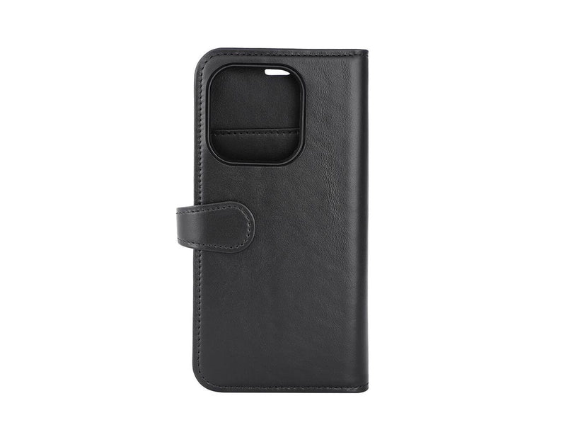 Buffalo Wallet Case 2-in-1 3 Card MagSeries Black - iPhone 15 Pro