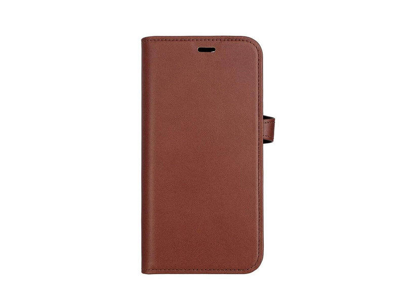Buffalo Wallet Case 2-in-1 3 Card MagSeries Brown - iPhone 15