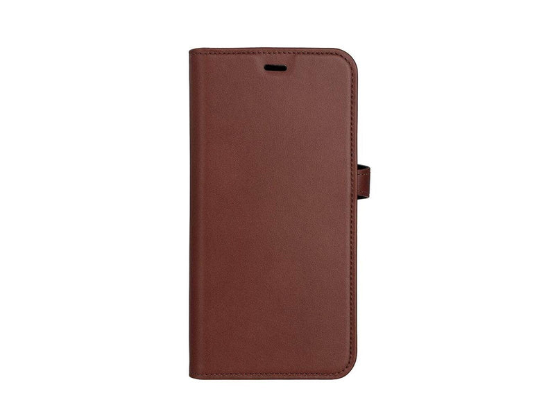 Buffalo Wallet Case 2-in-1 3 Card MagSeries Brown - iPhone 15 Plus