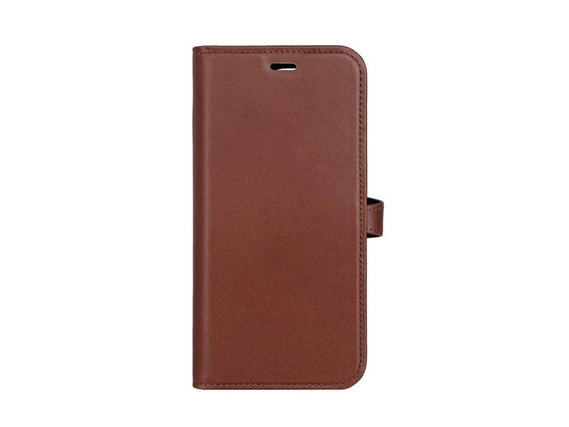 Buffalo Wallet Case 2-in-1 3 Card MagSeries Brown - iPhone 15 Pro