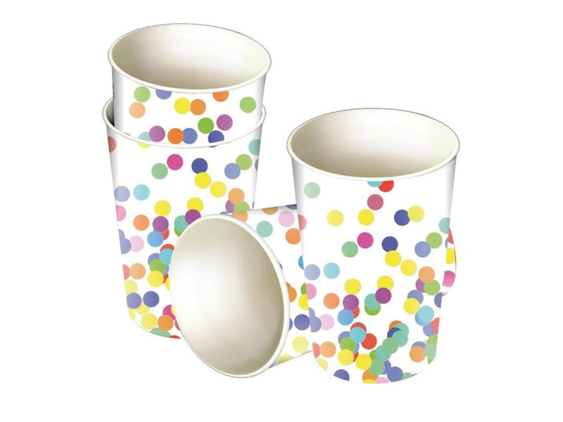 Haza Witbaard Cups Confetti 8pcs.