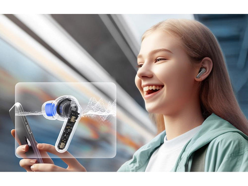 SoundPEATS Earphones Soundpeats Clear (black)