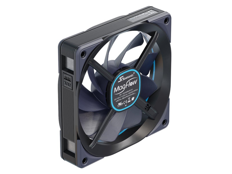 Seasonic MagFlow 3-Fan Kit - 120mm - Schwarz