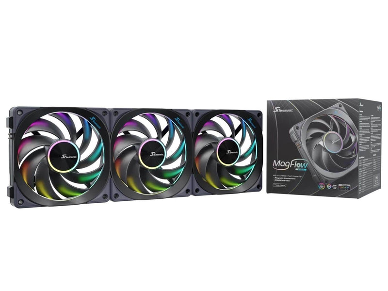 Seasonic MagFlow ARGB 3-fan kit