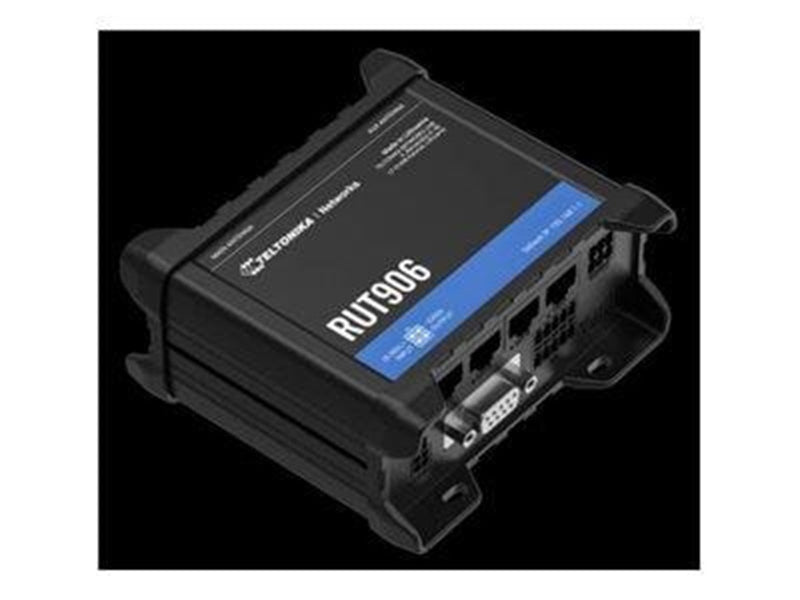 Teltonika RUT906 - wireless router - WWAN - Wi-Fi - 3G 4G 2G - DIN rail mountable - Wireless router N Standard - 802.11n