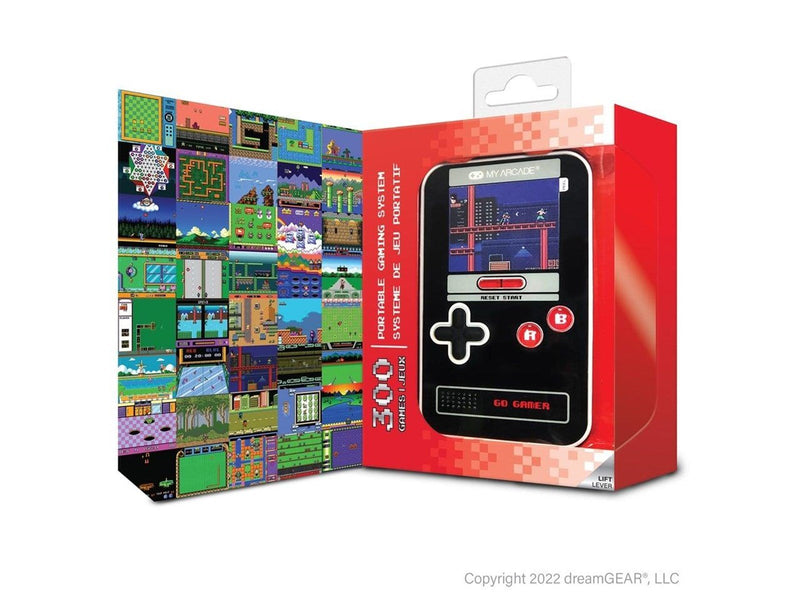 My Arcade GO GAMER CLASSIC (300 GAMES IN 1) BLACK GRAY RED