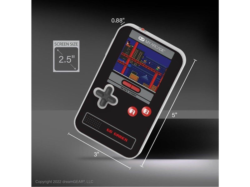 My Arcade GO GAMER CLASSIC (300 GAMES IN 1) BLACK GRAY RED
